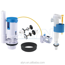 Popular Water-Control Dual Upflush Valve Toilet for Two Piece Toilets