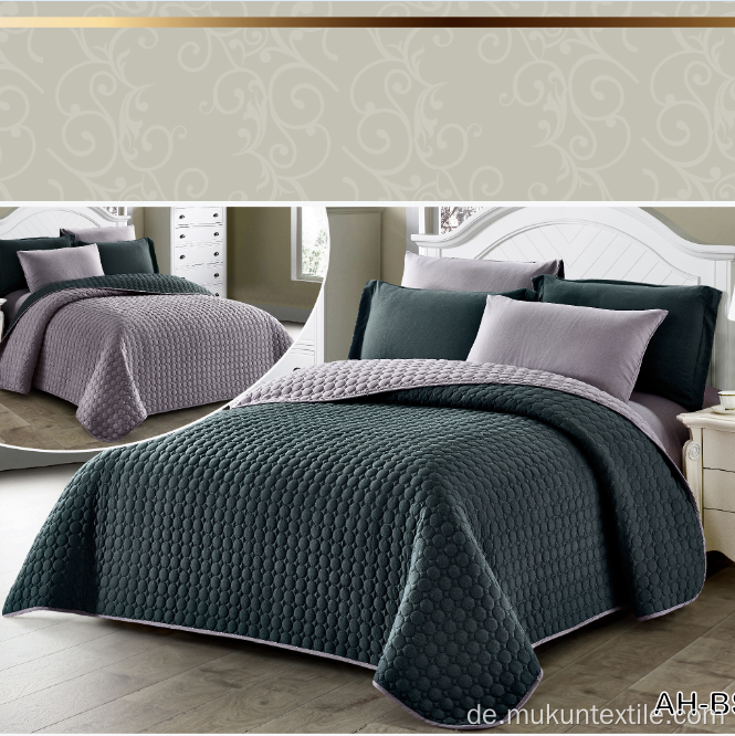 Großhandel Quilt Set Qualität Baumwoll -Quilt -Bettwäsche