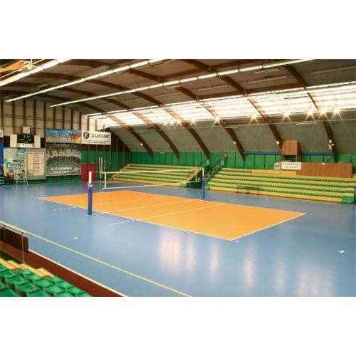 Pavimento sportivo di pallavolo professionale per scopi interni economici in PVC Floor