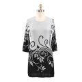 Printed  Ladies Sweater Dress