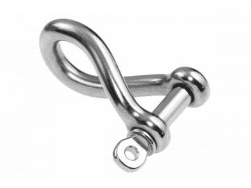 Marine Hardware Stainless Steel Screw Pin Twist Shackles