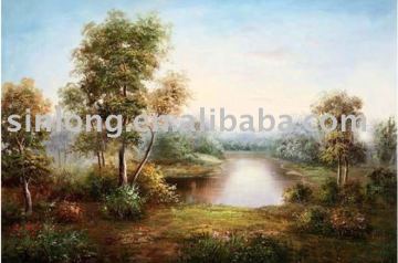 handpainted landscape picture