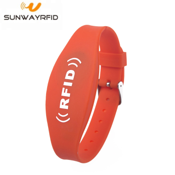 Dual Frequency Passive RFID Festival Bracelets Wristband
