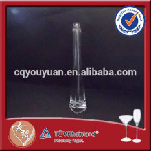 odd-shaped wholesale cosmetic clear glass sealable bottle