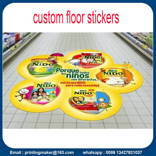 Custom 3D Floor Stickers Printing