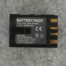Portable battery pack for BN-V428U JVC batteries,7.4V 3600mAh, Made in china