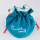 China Factory Round velvet pouch bag with drawstring