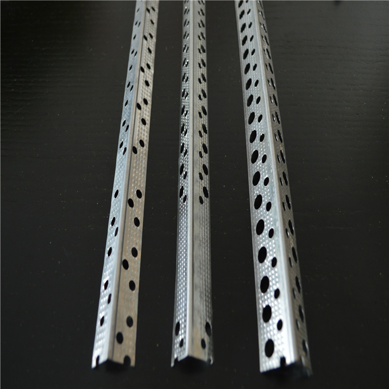 galvanized perforated corner bead