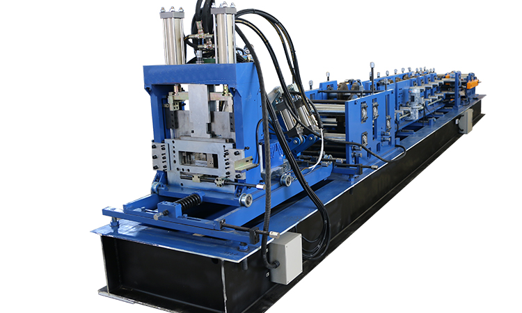 New design c z shaped purlin roll forming machine for used metal roof panel