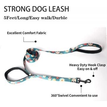 Anjing Harness &amp; Leash Set Duti Berat Laras Tidak Menarik Anjing Harnesses