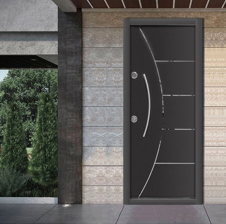 Turkey Style Waterproof Security Homes Entrance Armored Doors