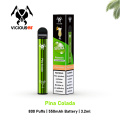 Одноразовые ручки Vape Vicial 800 предметов