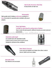 2014 Automatic Micro-needling technology Electric and Wireless derma pen