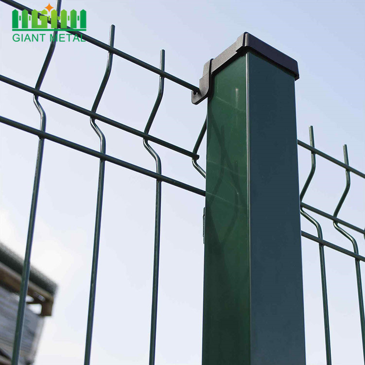 pvc coated triangle bending fence panel