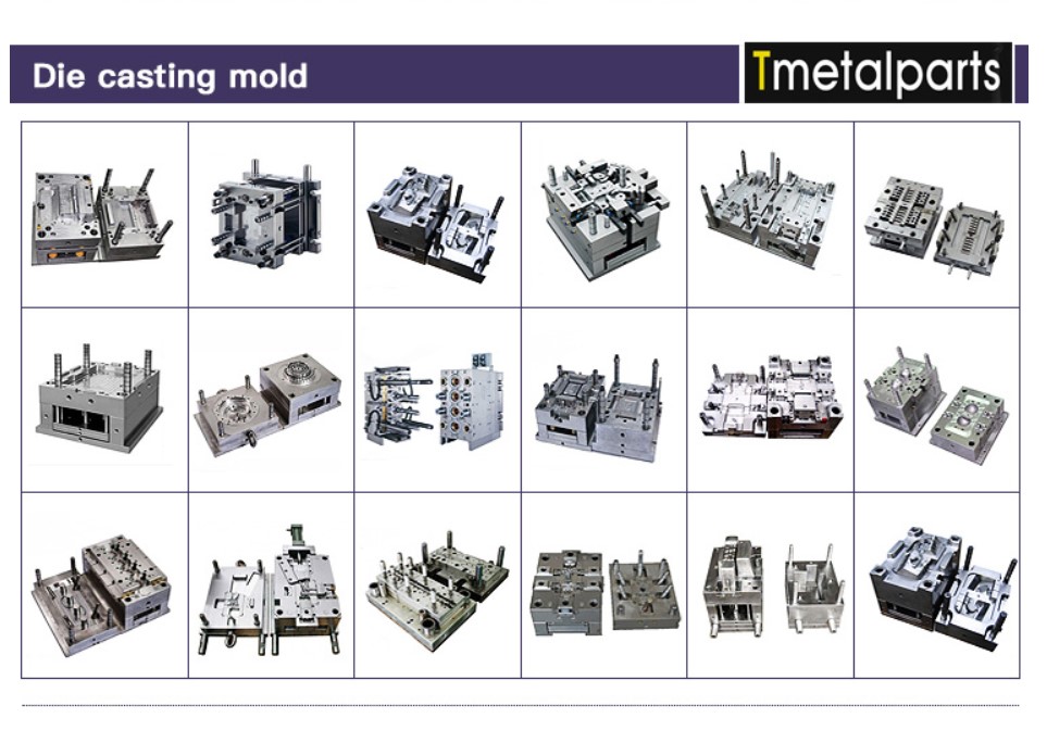 Custom design aluminum die casting box in black