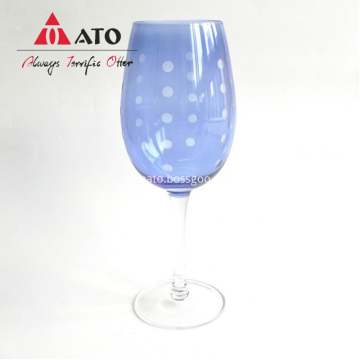 Customized glassware glass red wine glass mug cup