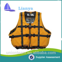 Fashionable designer Kayak 50N yellow life jacket belts vest