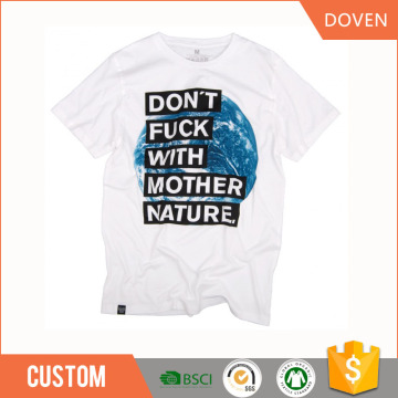 Custom design printing t shirt man cotton t shirt