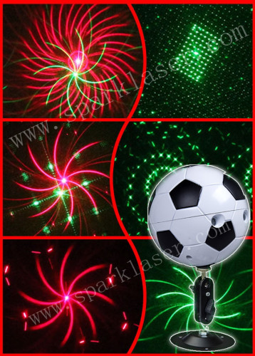 Spark 2014 Mini Disco Football Laser Light