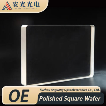 Premium Polished Square Wafer with Smooth Surface Finish