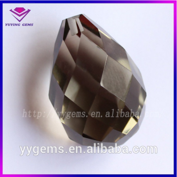 Loose Grey Glass Drop Stone Gem Price
