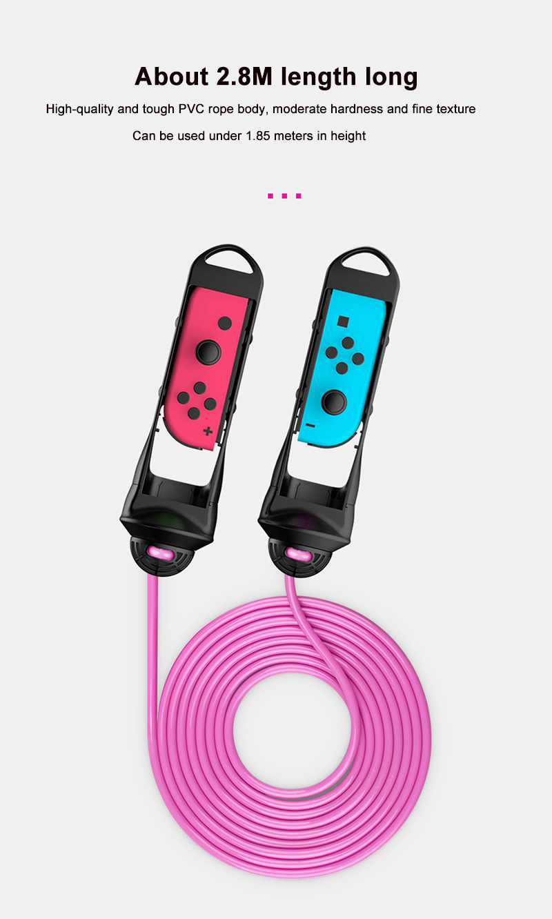 Jump Rope For Nintendo Switch Pink Jump Rope For Nintendo Switch Pink