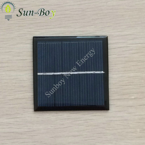 60*60mm 4V 110mA Epoxy Resin Encapsulation Solar Panel