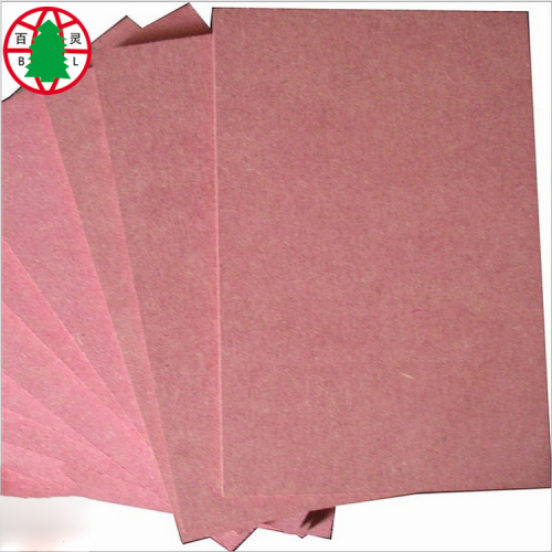 Linyi ignifuge matériel rouge couleur plaine MDF