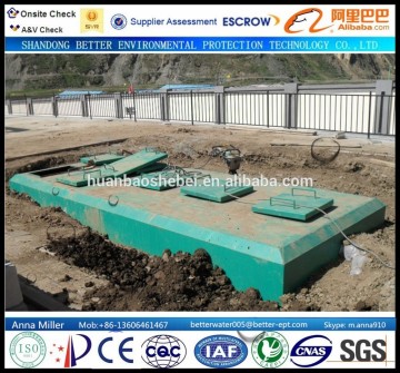 Integrated Villa Waste Water Treatment Machine, for domestic sewage water treatment system