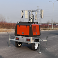 9m Mobile Lighting Tower Diesel LED Light Tower