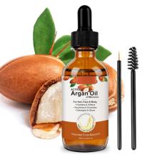 Label Pribadi 100 % Minyak Argan Organik Murni Untuk Perawatan Rambut Minyak Argon Alami Kosmetik Rambut Berkualitas Terbaik