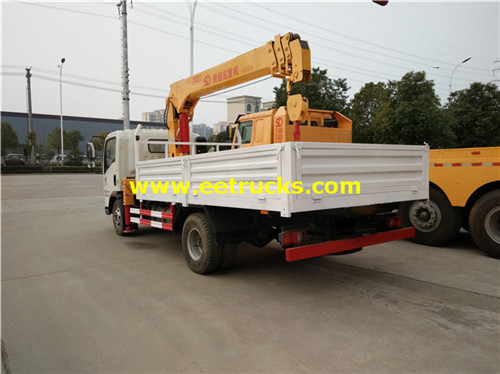 Lori 4x2 5ton lori na cranes