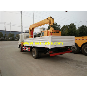 HOWO 4x2 5ton Truck with Cranes