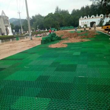 Plastic grass grid pavers car parking garden