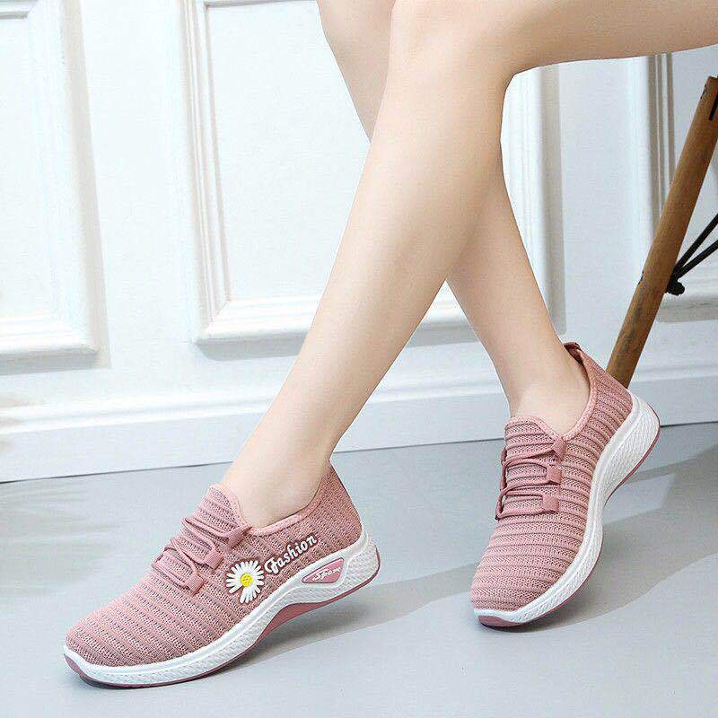 2021 New fashion Little Daisy mesh sports shoes versatile student shoes mom shoes running women sports