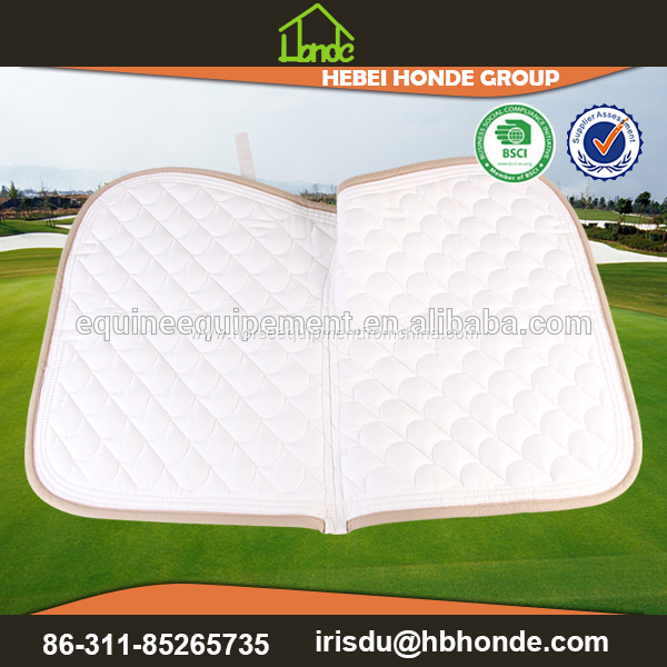 Horse Quilted Racing Saddle Pad