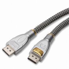 DisplayPort CableSupports RSA for Digital Content Protection, Supports PC Resolutions