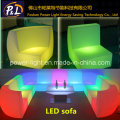 Chaise de Sofa en plastique lumineux LED mobilier Bar