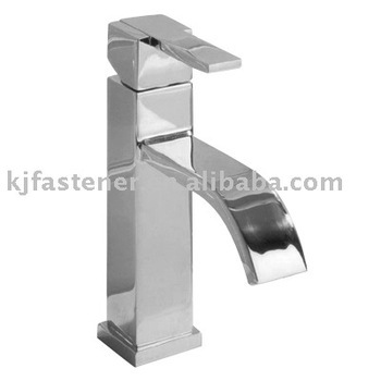 Square brass water tap faucet