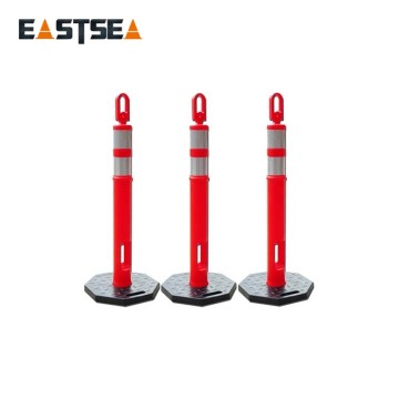 Orange Flexible PolyethyleneLooper-Top Plastic Road Marker Posts