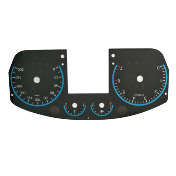 Soft Light 2D Meter Card / Plane Instrument