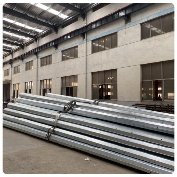 Galvanized Power Transmission Poles Bitum Q235 Q345 Q460
