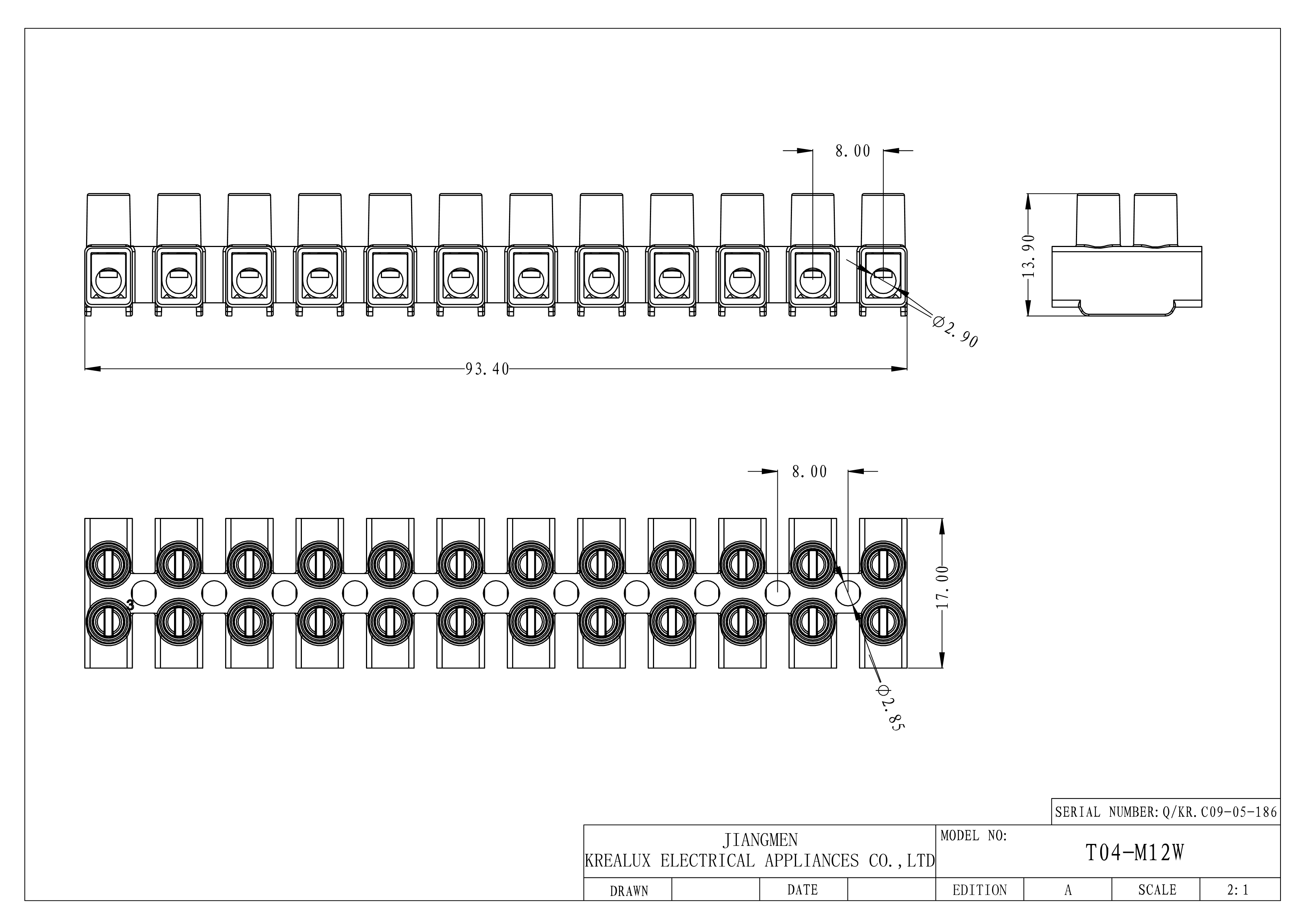 Terminal Blocks With Wire Protector