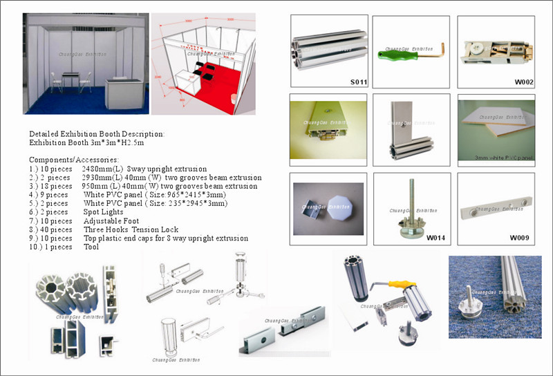 Zinc Alloy Three Hooks Tension Lock (W002)