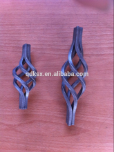 wrought iron stair basket