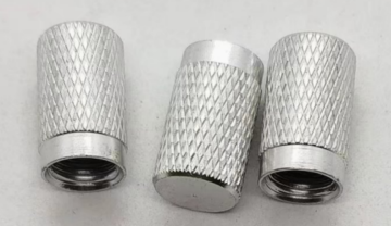 Chrome tire valve caps
