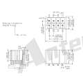 2.54mm zift 180 ° gofret-SMT Çift Sıralı Konektör Serisi