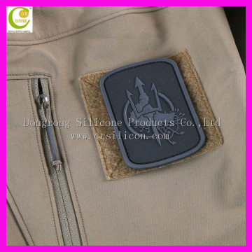 Garment pvc rubber label,customized logo embossed pvc patch,custom promotional pvc rubber clothing label logo