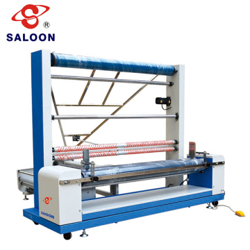 Auto-winding & Deviation High Quality 220V Fabric Folding And Rewinding Machine