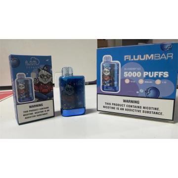 Benutzerdefinierte Etikett Fluum Bar TE5000 Design Vape